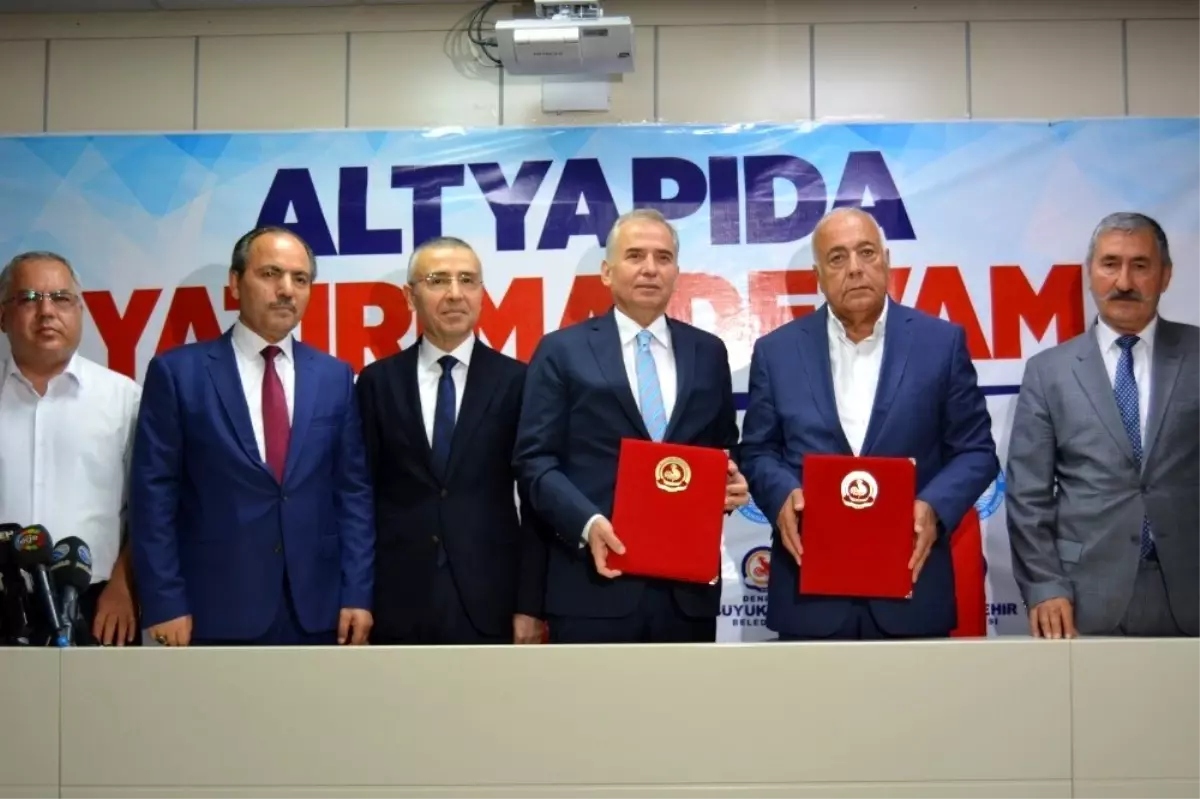 Denizli Büyükşehir Belediyesinden 95 milyon TL\'lik alt yapı yatırımı