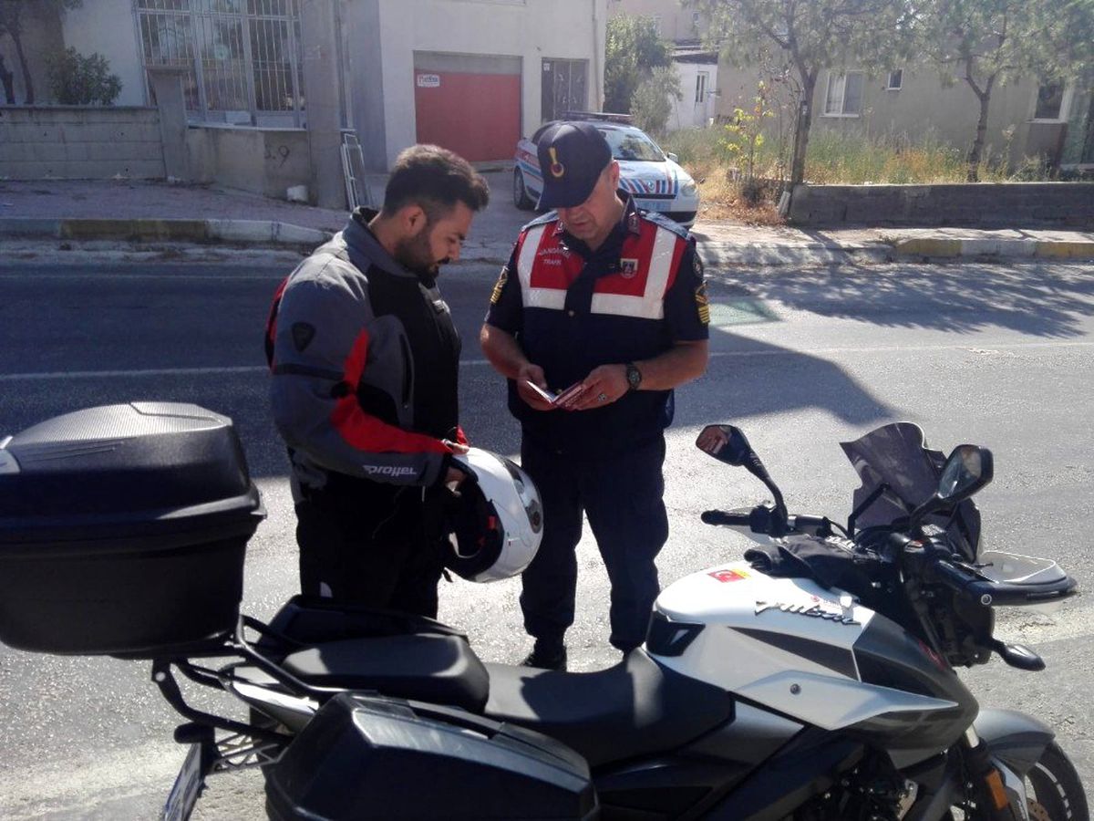 Denizli\'de 145 motosiklet sürücüsüne 105 bin 814 TL para cezası kesildi