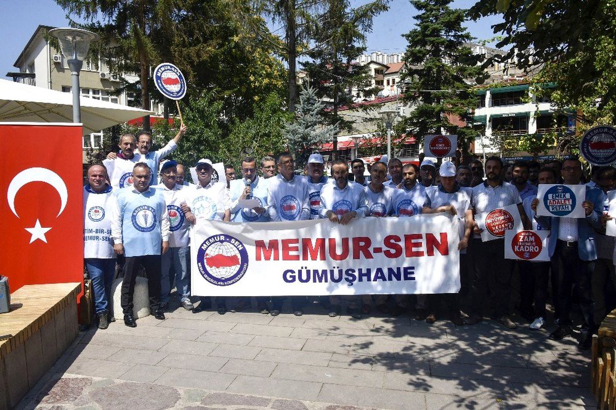 Gümüşhane Memur-Sen\'den toplu sözleşme görüşmeleriyle ilgili açıklama