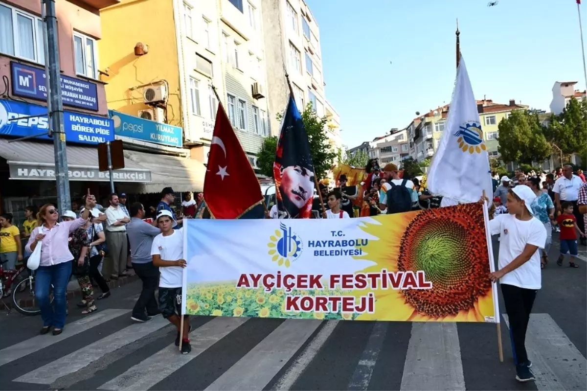 Hayrabolu\'da "Ayçiçeği Festivali"