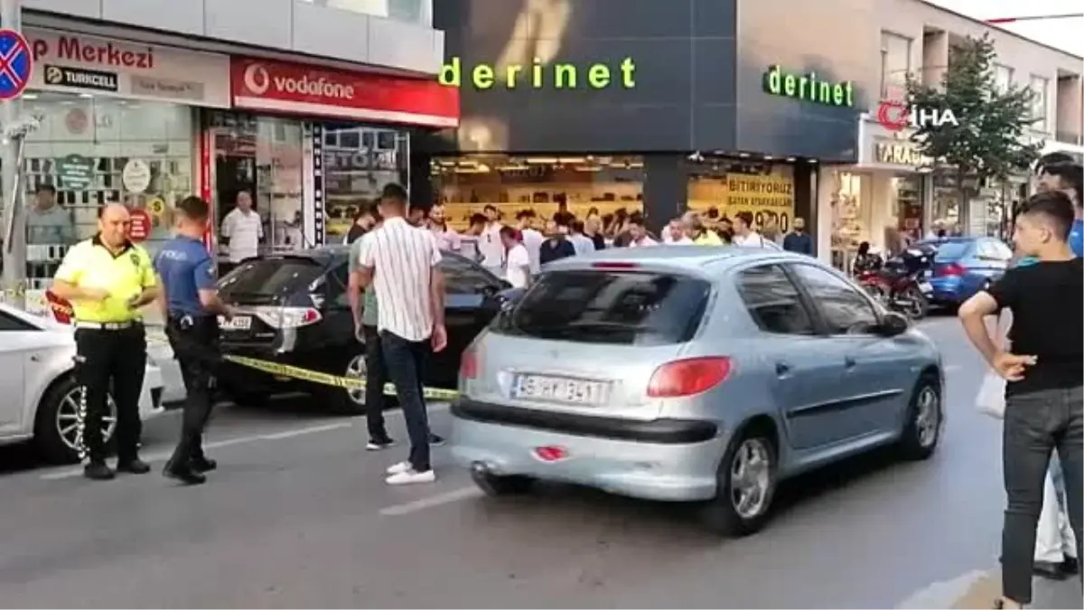 İş yerini kurşunlayan şüpheliler yakalanmamak için boş kovanları topladı