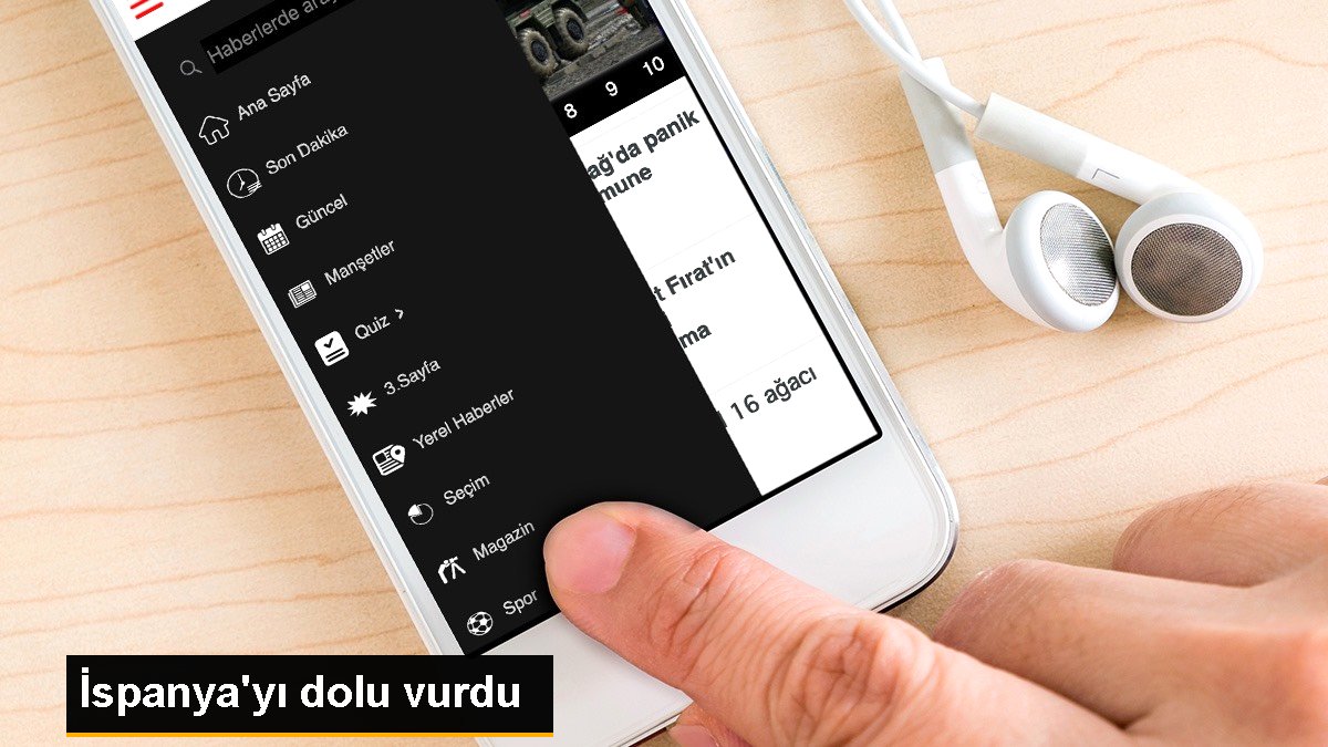 İspanya\'yı dolu vurdu