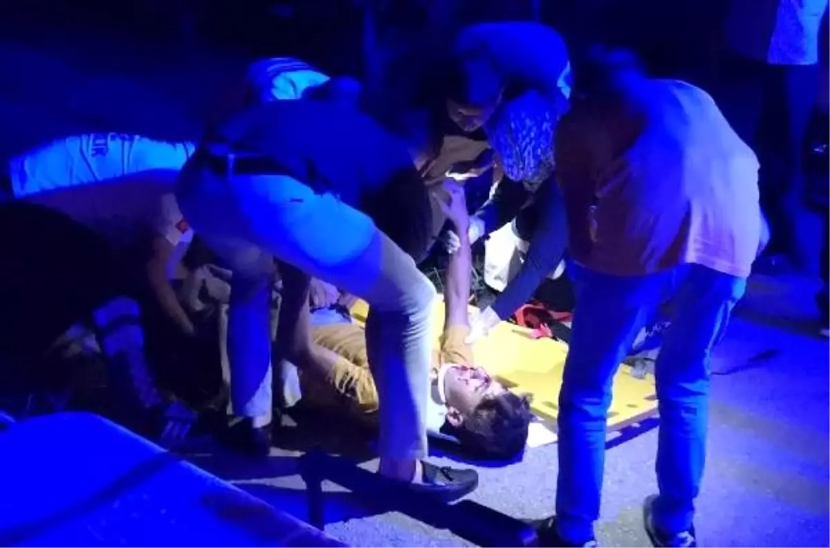 Kazada yaralananların çocukları olduğunu görünce sinir krizi geçirdi