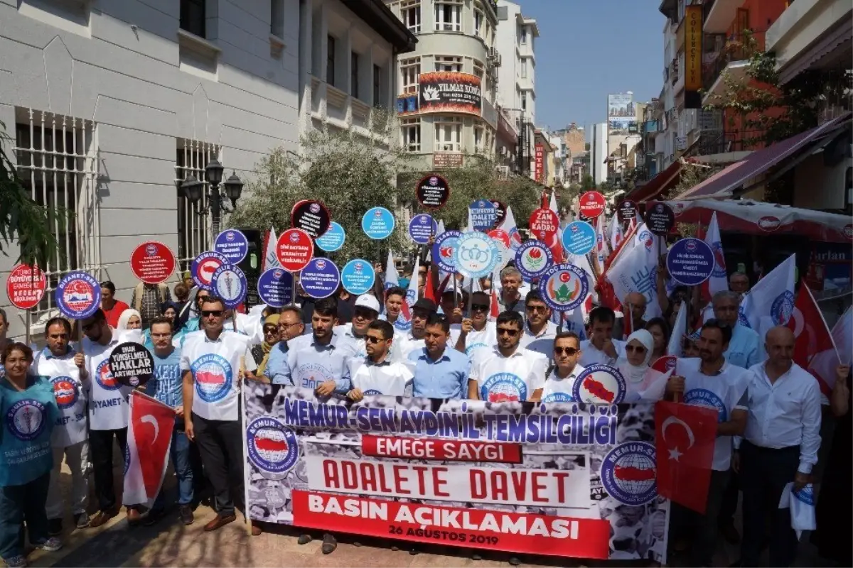 Memur Sen Aydın Şube Başkanı Aygül; "Biz bu ülkenin alın teriyiz"