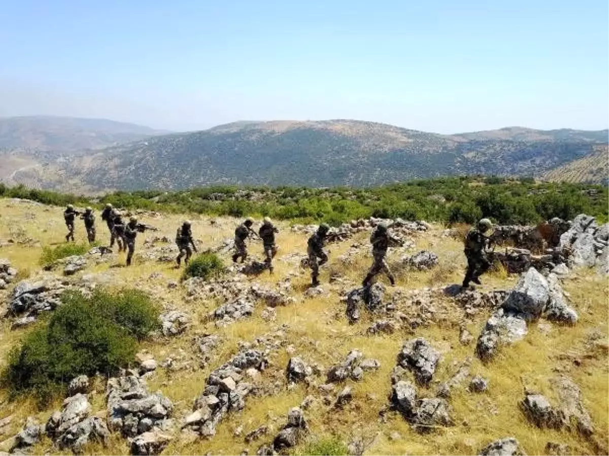 Öso askerlerinin tatbikatı gerçeğini aratmadı