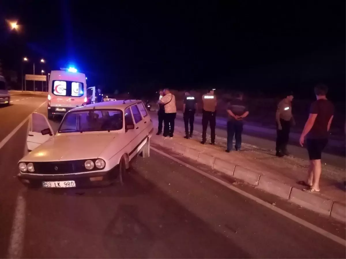 Tekirdağ\'da trafik kazası: 2 yaralı