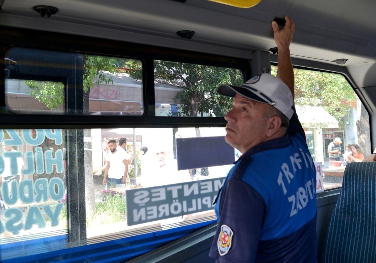 Toplu taşıma araçlarında klima ve açık kapı denetimi