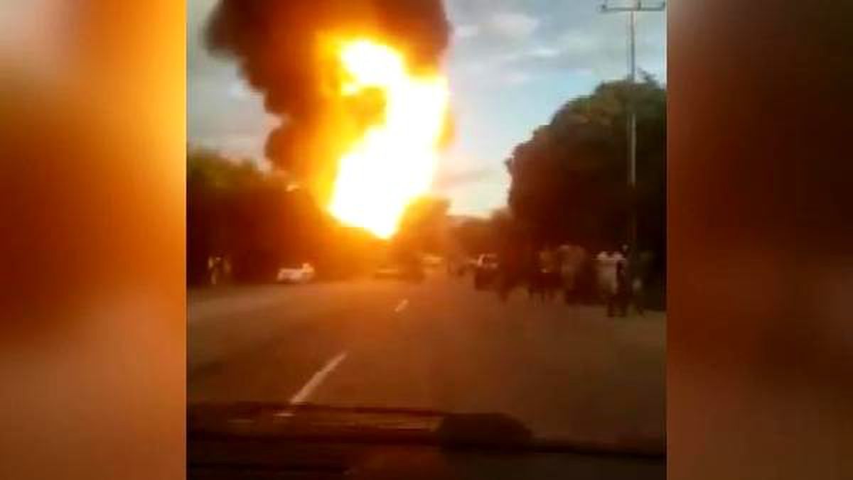 Venezuela\'da gaz dolum tesisinde patlama