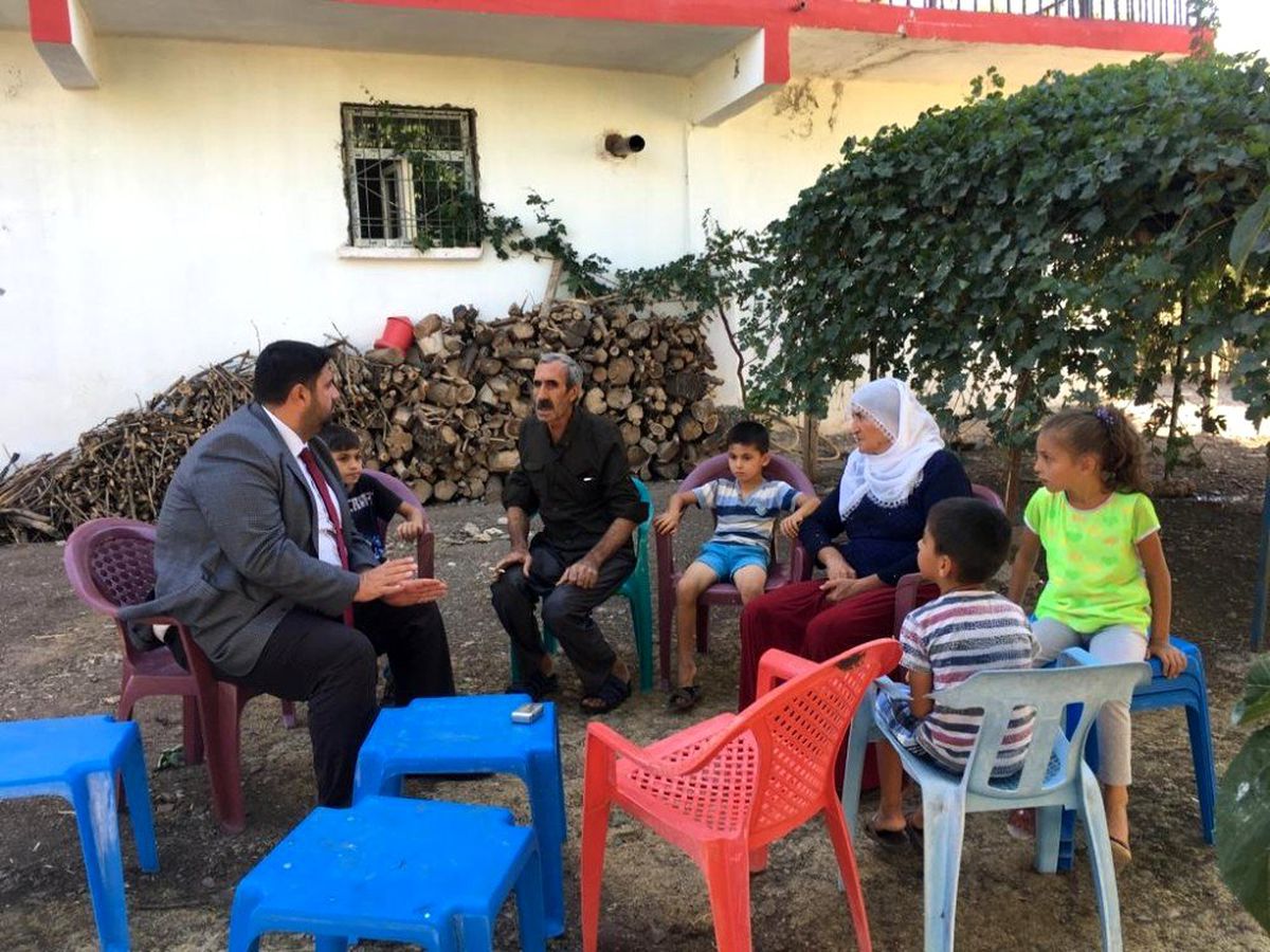15 Temmuz Derneği Başkanı Hacire Akar\'ı ziyaret etti