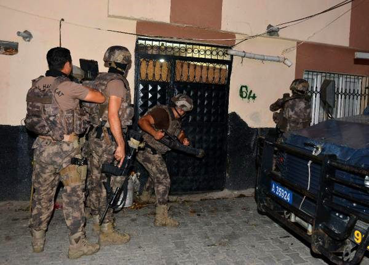 Adana\'da şafakta deaş operasyonu