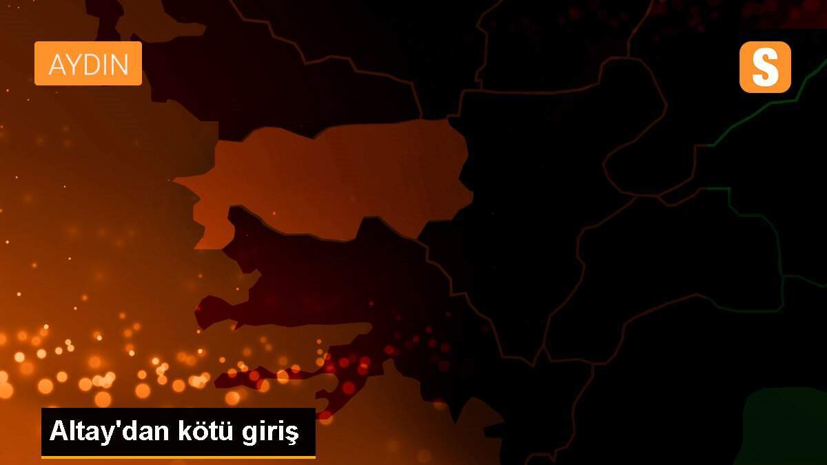 Altay\'dan kötü giriş