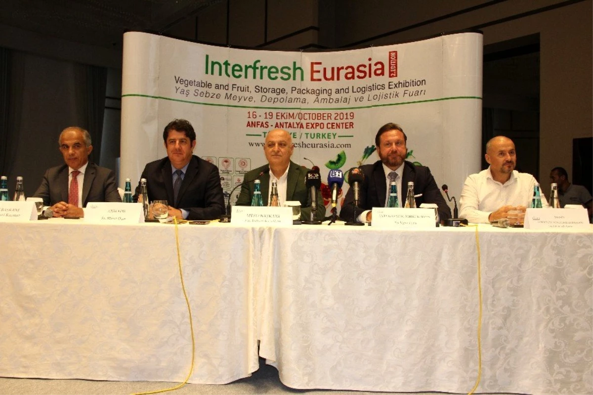 Antalya Interfresh Eurasia Fuarının tanıtımı Mersin\'de yapıldı