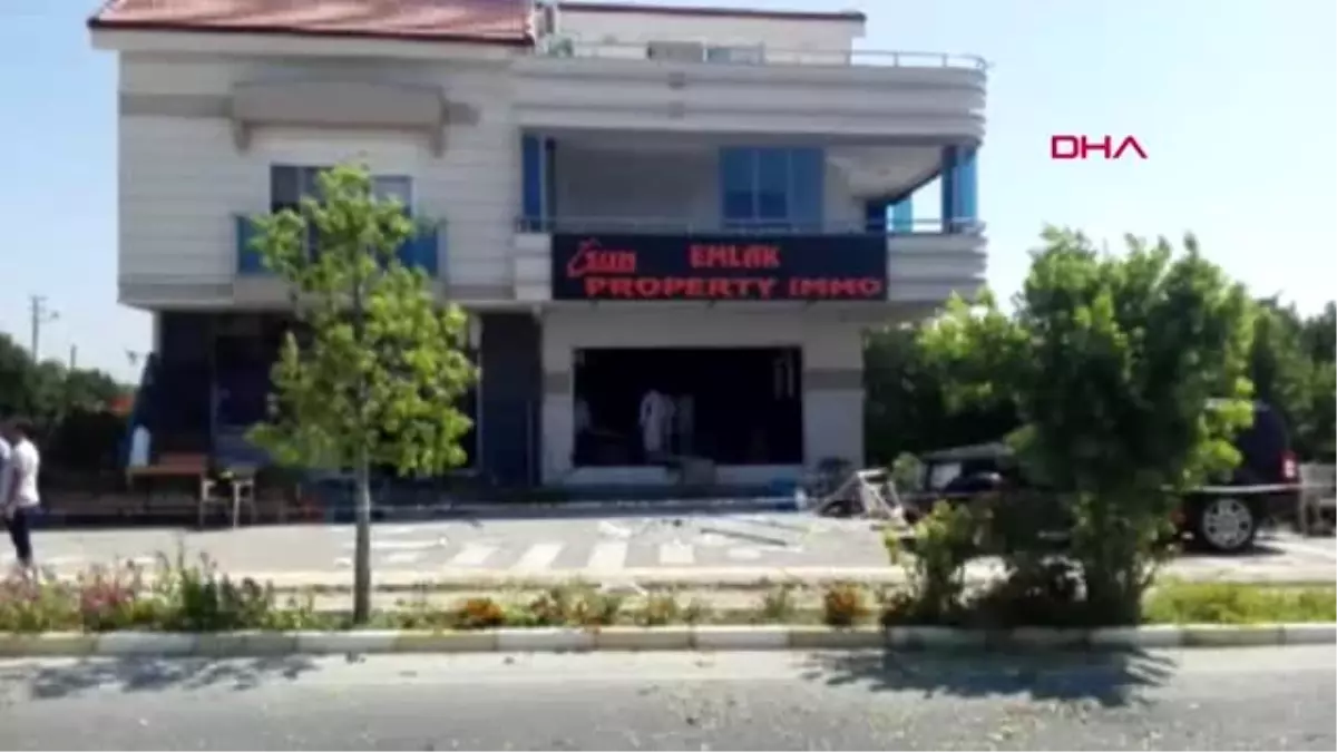 Antalya iş yerinde patlama 4 yaralı