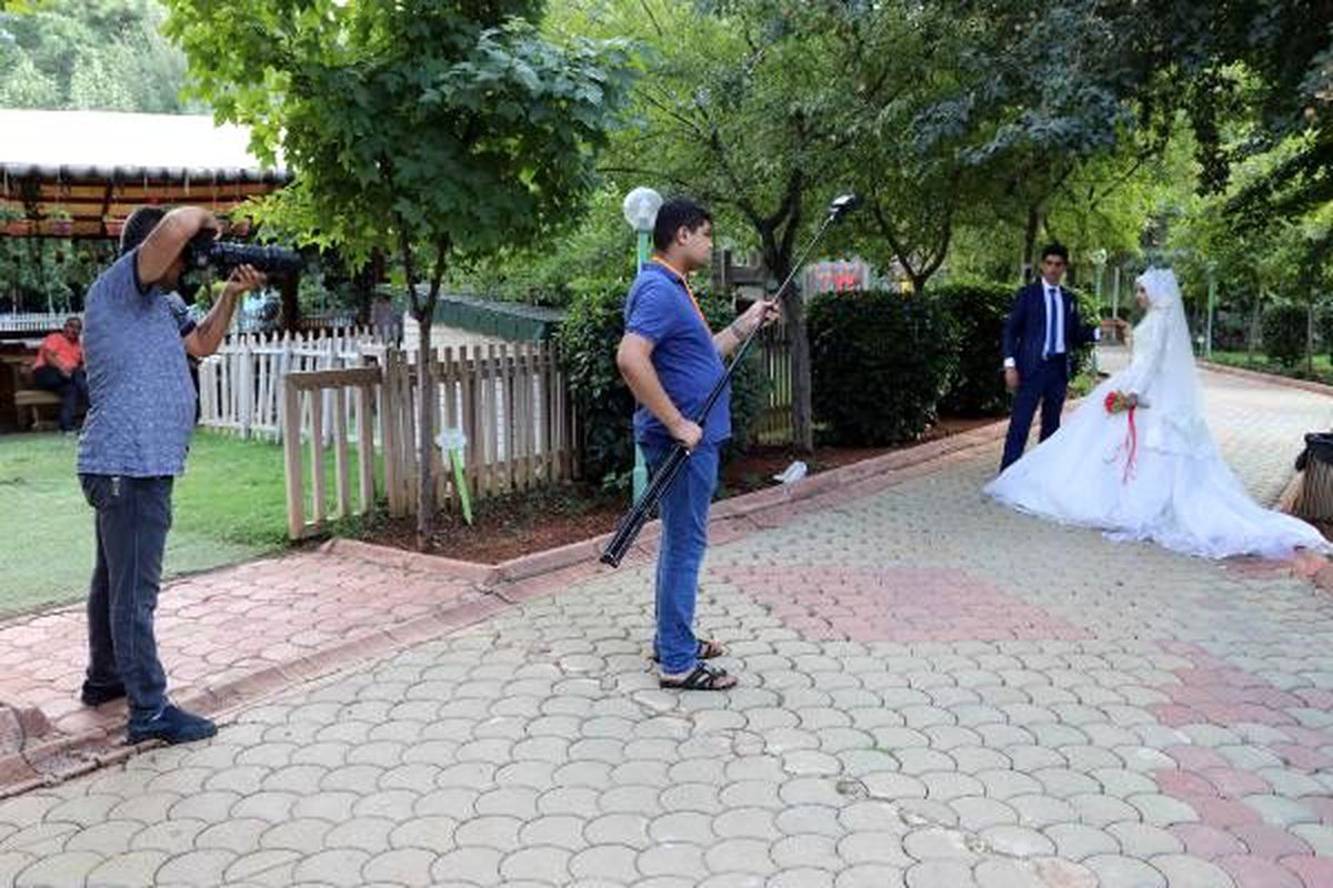 Doğal manzaralar fotoğraf stüdyosu oldu