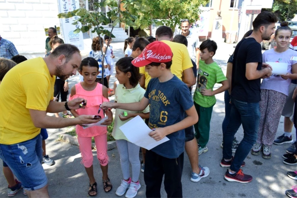 Doğanköy oryantiring sporu ile tanıştı