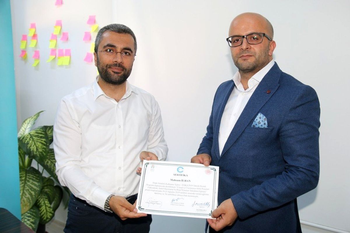 Edremit Personeline DAKA\'dan proje hazırlama eğitimi