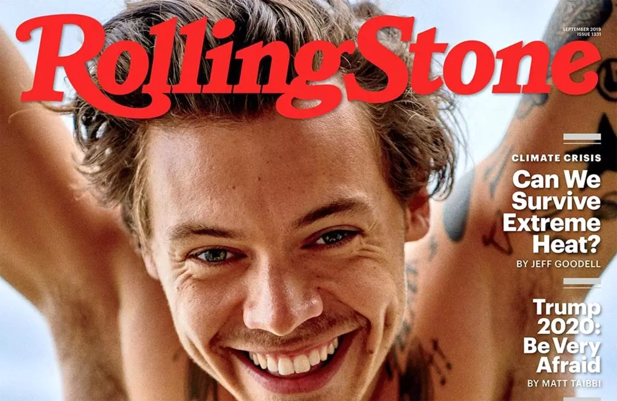 Harry Styles sihirli mantar kullanırken dilini ısırdı