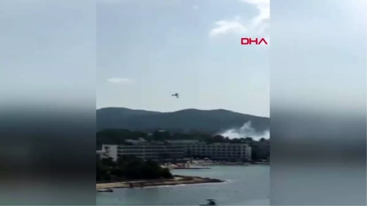 İspanya\'nın tatil bölgesinde korkutan yangın