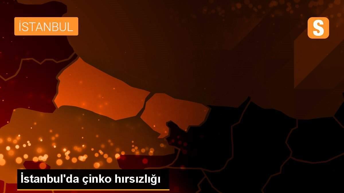 İstanbul\'da çinko hırsızlığı