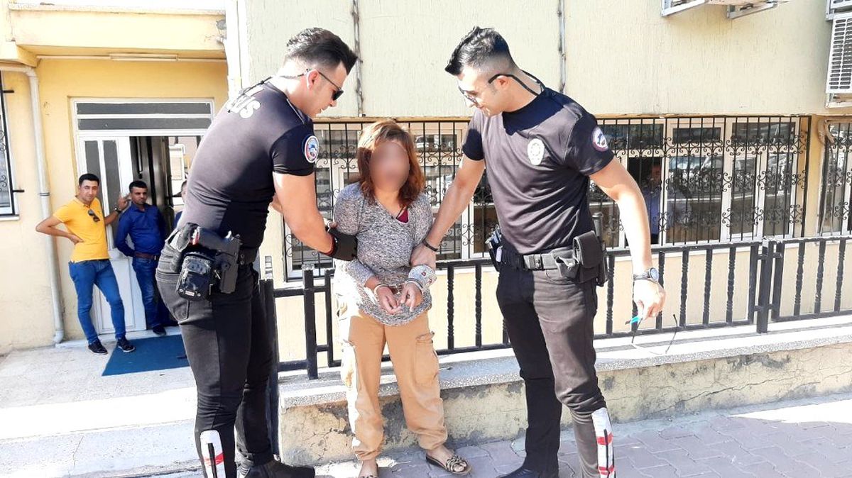 Kadına şiddet bu defa kadından geldi