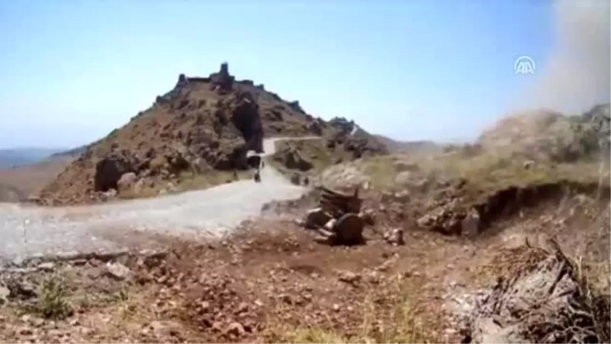 Terör örgütü PKK\'ya ait hedefler vuruluyor - KUZEY