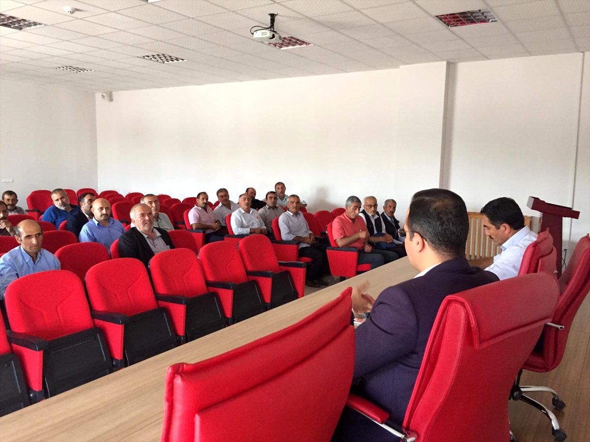 Ulaş\'ta muhtarlar toplantısı yapıldı
