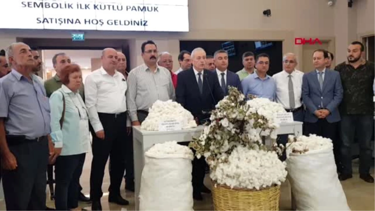 Adana\'da yılın ilk kütlü pamuk satışı yapıldı