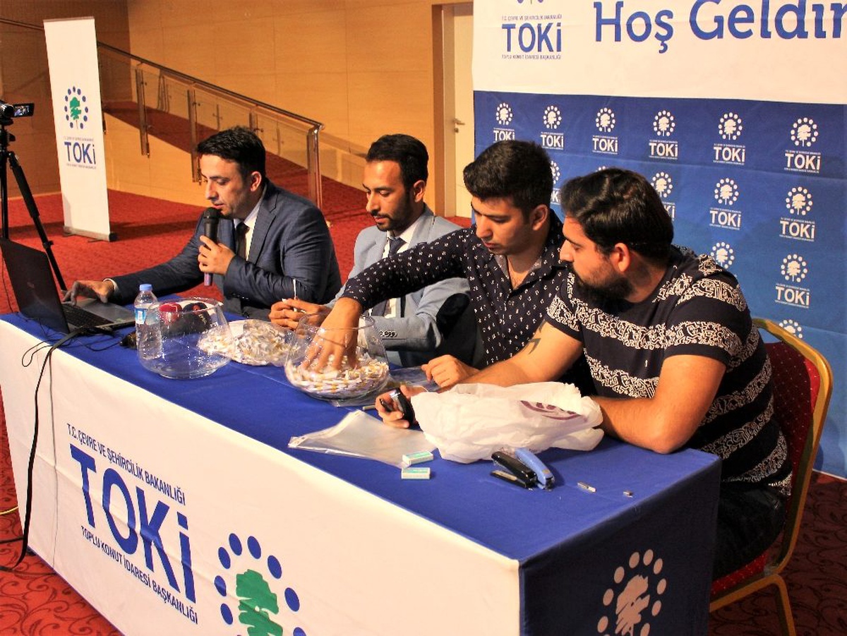 Ankara Kuzeykent için TOKİ kura çekimleri yapıldı