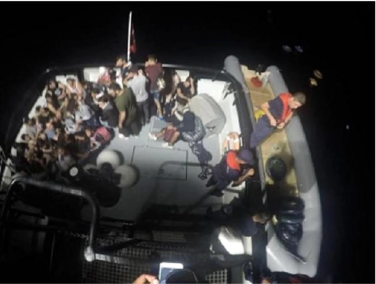 Bodrum açıklarında 35 kaçak göçmen yakalandı