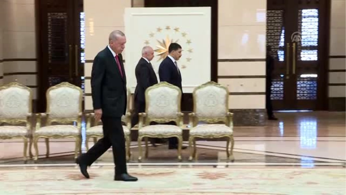 Cumhurbaşkanı Erdoğan\'ın kabulü - Fas\'ın Ankara Büyükelçisi Muhammed Ali Lazreq
