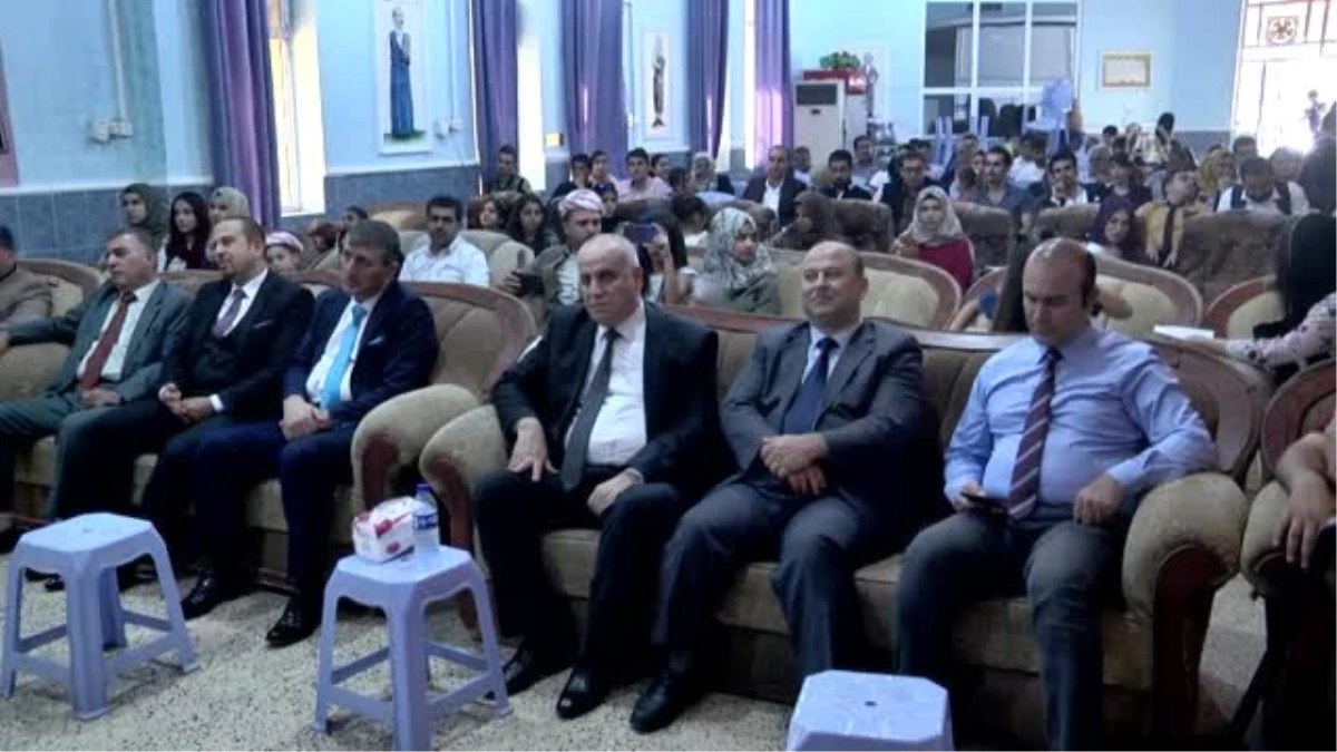 Erbil\'de Türkçe kursunu tamamlayan 80 kişiye sertifikaları dağıtıldı