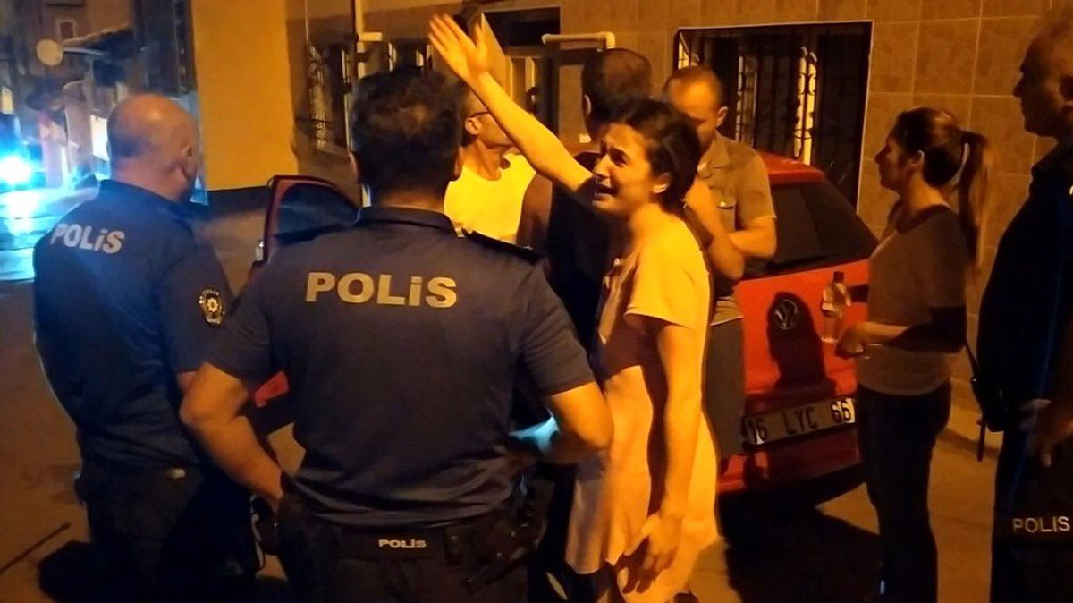 Eşinden şiddet gören kadını ağabeyi kurtardı