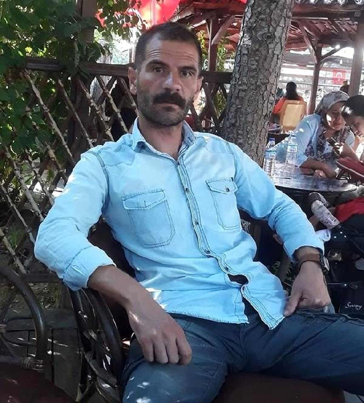 Eşini başındaki eşarpla boğarak, öldüren koca tutuklandı