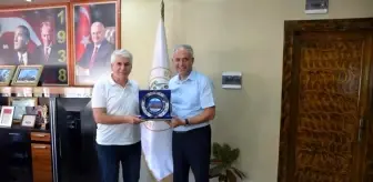 Eski Belediye Başkanı Sakallı'dan Başkan Yaman'a ziyaret