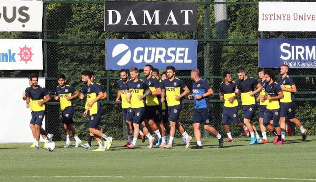 Fenerbahçe, trabzonspor maçı hazırlıklarını sürdürdü