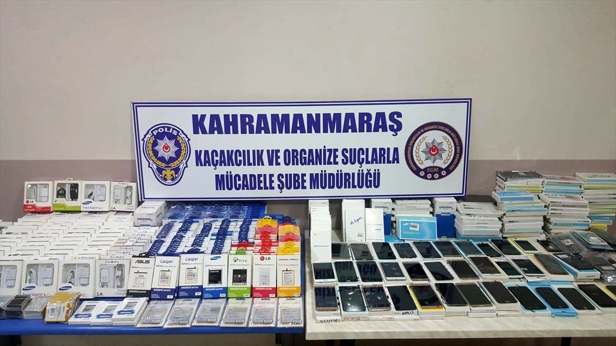 Kahramanmaraş\'ta kaçakçılık operasyonu