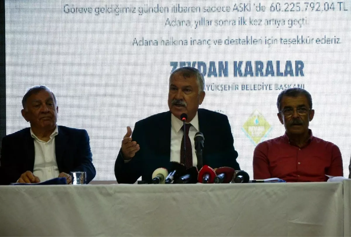 Karalar: "Adana Büyükşehir Belediyesi Ocak\'tan sonra kar edecek"