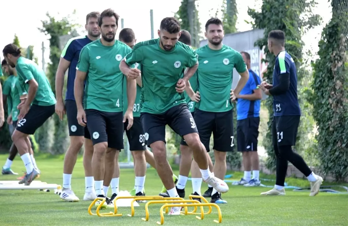 Konyaspor, Antalyaspor hazırlıklarını sürdürüyor