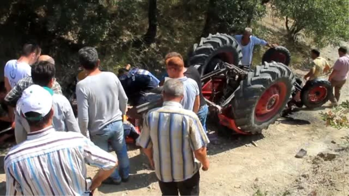Manisa\'da traktör kazası: 1 ölü, 1 yaralı