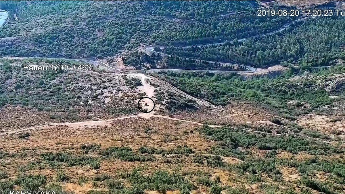Ormanı ateşe verenler mobil kameralara yakalandı
