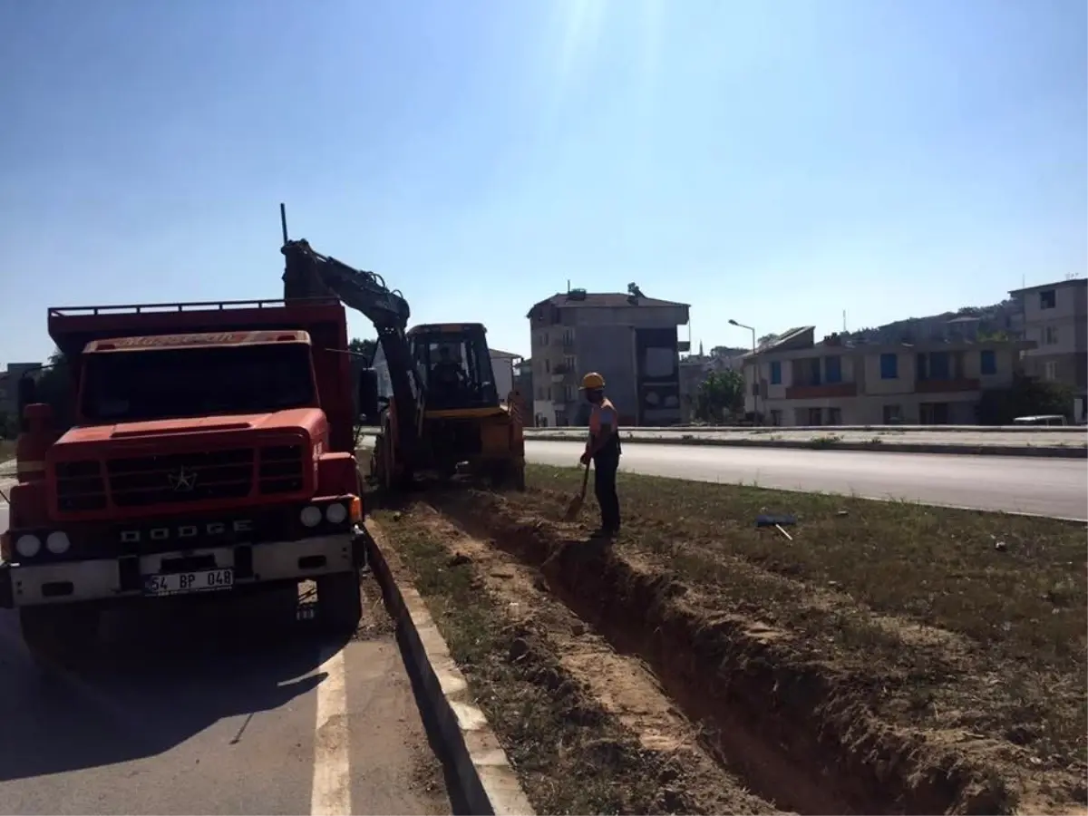 Osmaneli\'nde elektrik hatları yer altına alınıyor