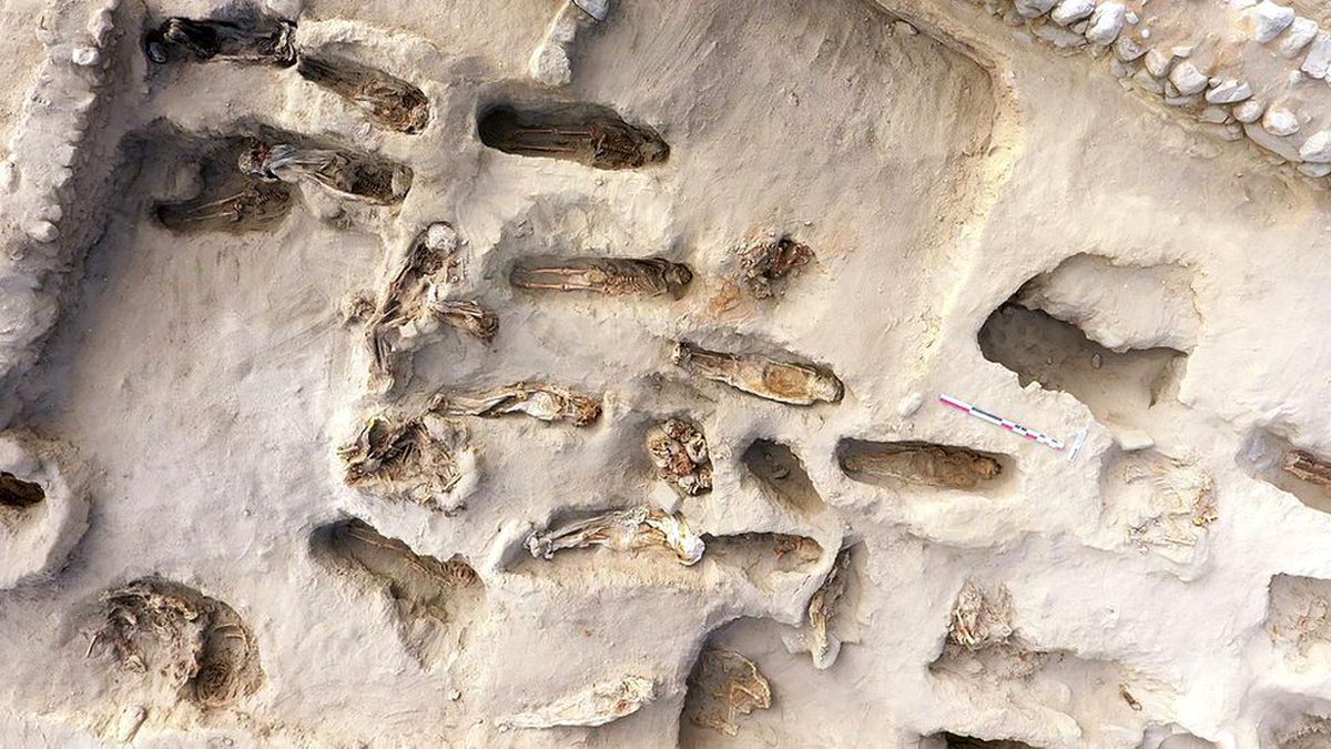 Peru\'da kurban edilen çocuklara ait 500 yıllık en büyük toplu mezar bulundu
