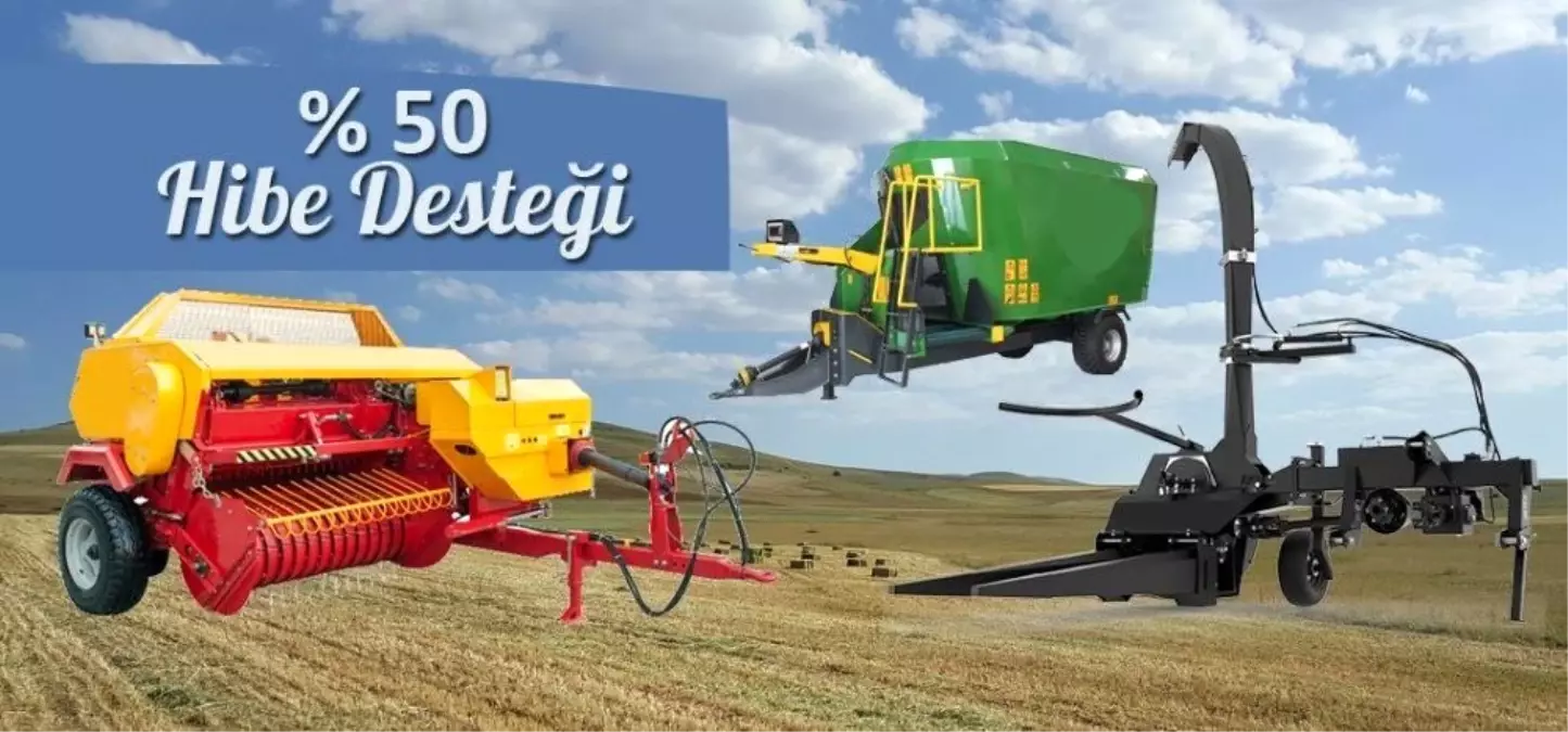 Tarım makinelerinde hibe desteği başvuruları devam ediyor