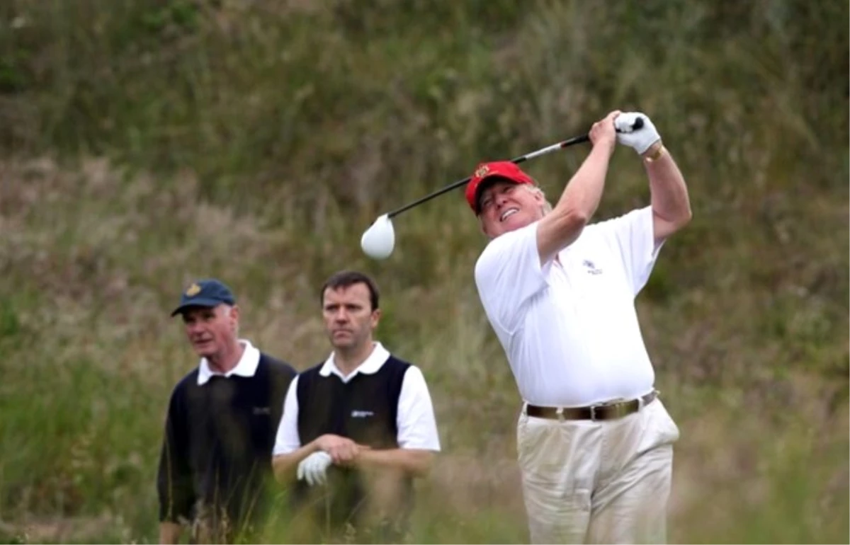 Trump\'ın 16 golf sahası var!
