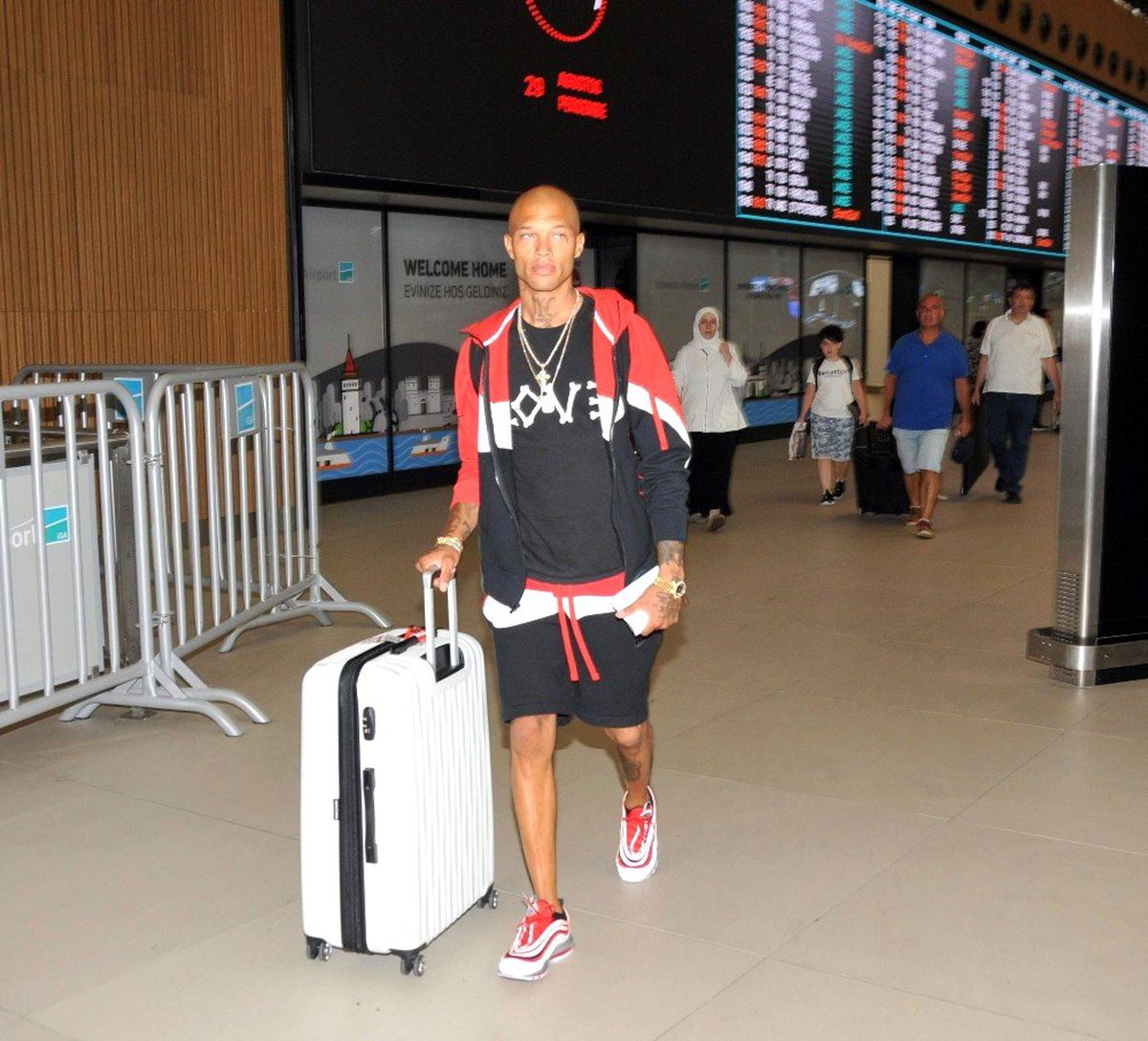 ABD\'li ünlü manken Jeremy Meeks İstanbul\'da