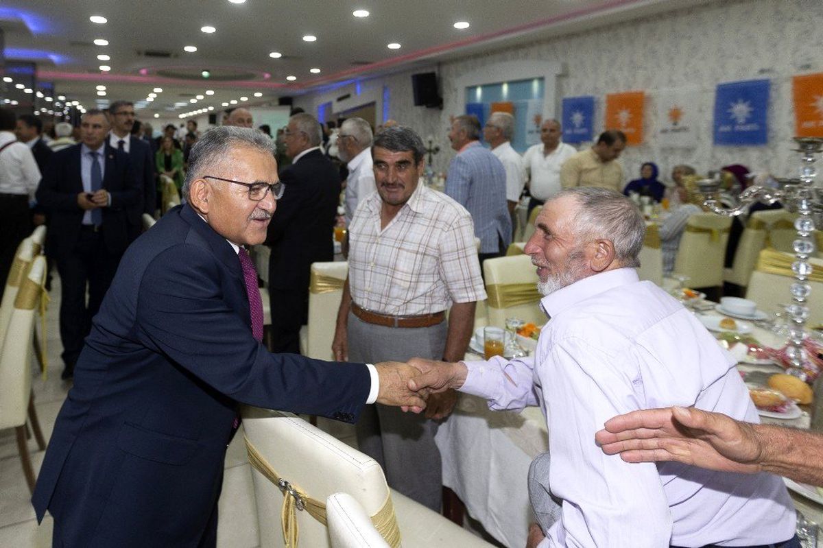 Başkan Büyükkılıç, Tomarza\'dan sonra Talas\'ta