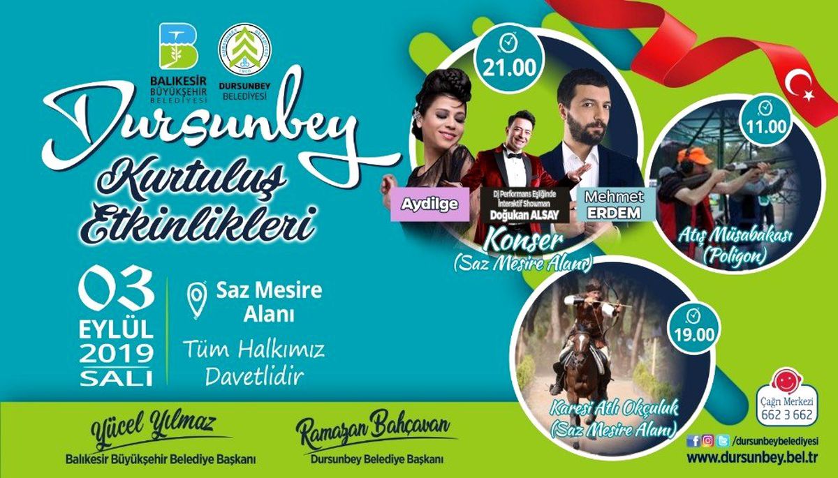 Dursunbey\'de 3 Eylül Dolu Dizgin Geçecek
