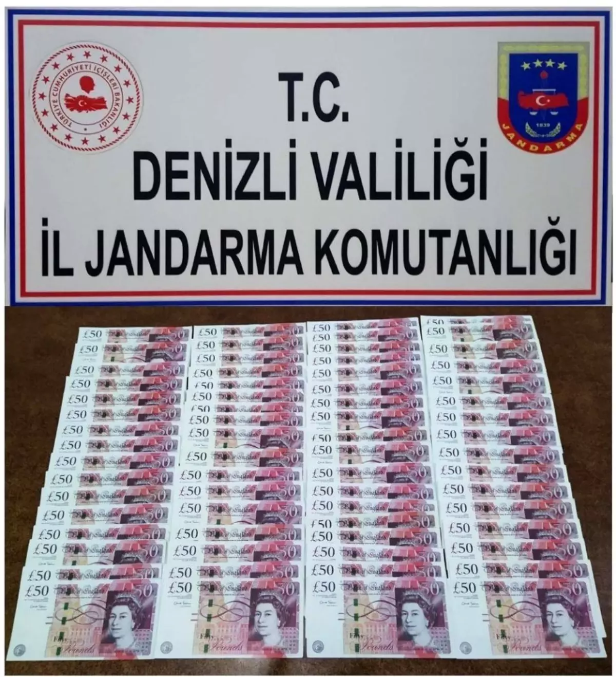 Eğlence mekanlarında harcanacak sahte sterlinler yakalandı