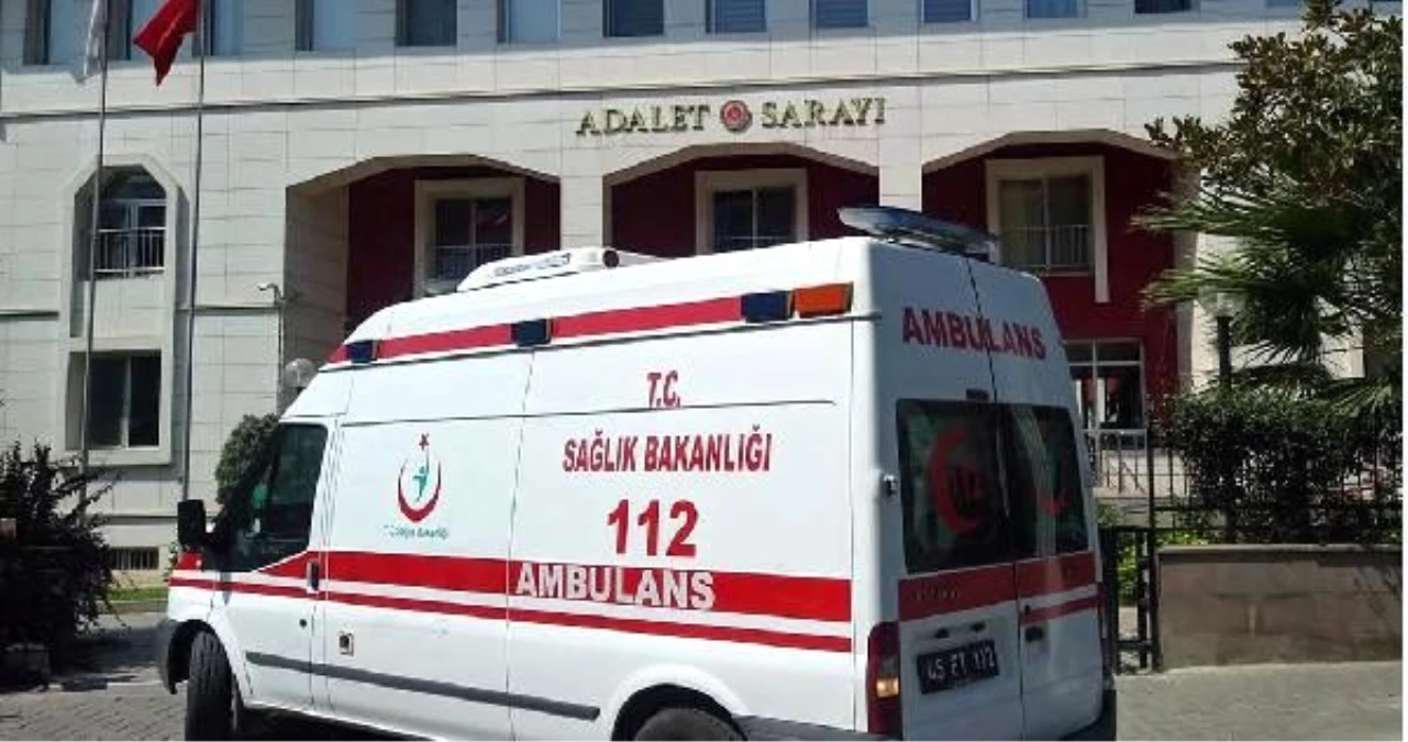 Felçli hükümlü, ambulansla adliyeye götürüldü