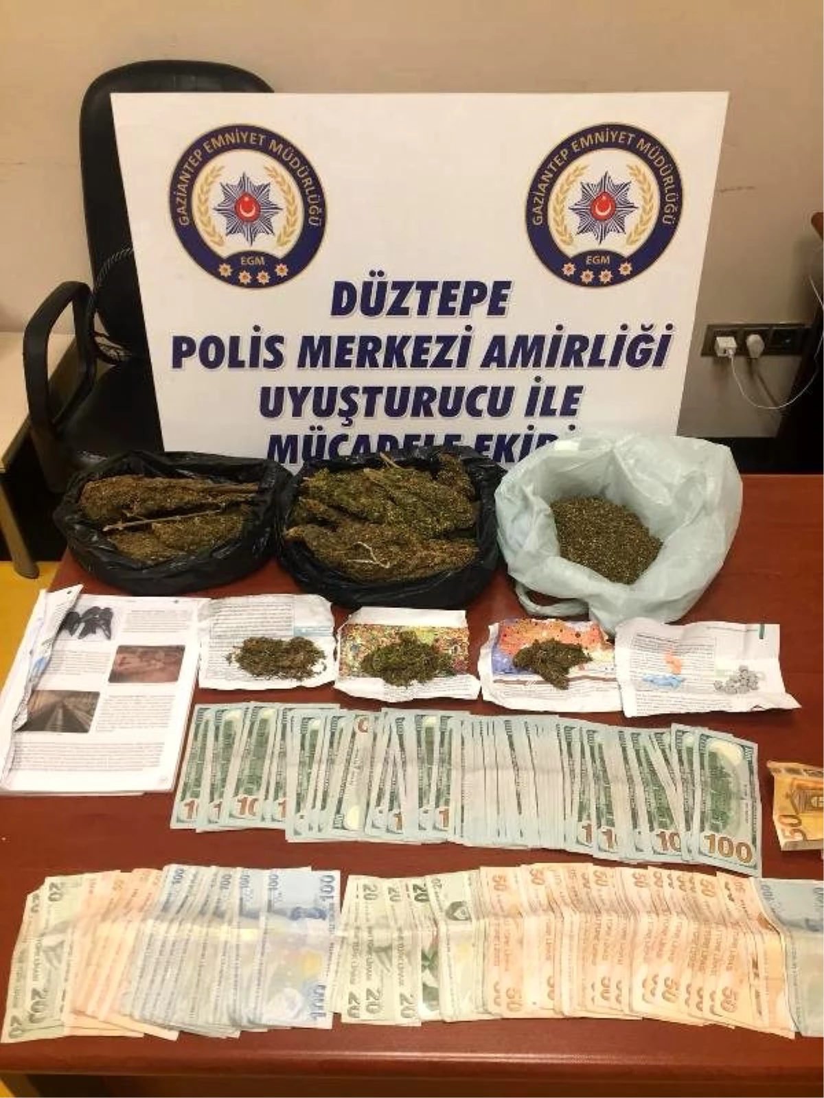 Gaziantep\'te uyuşturucu ticaretine 4 tutuklama